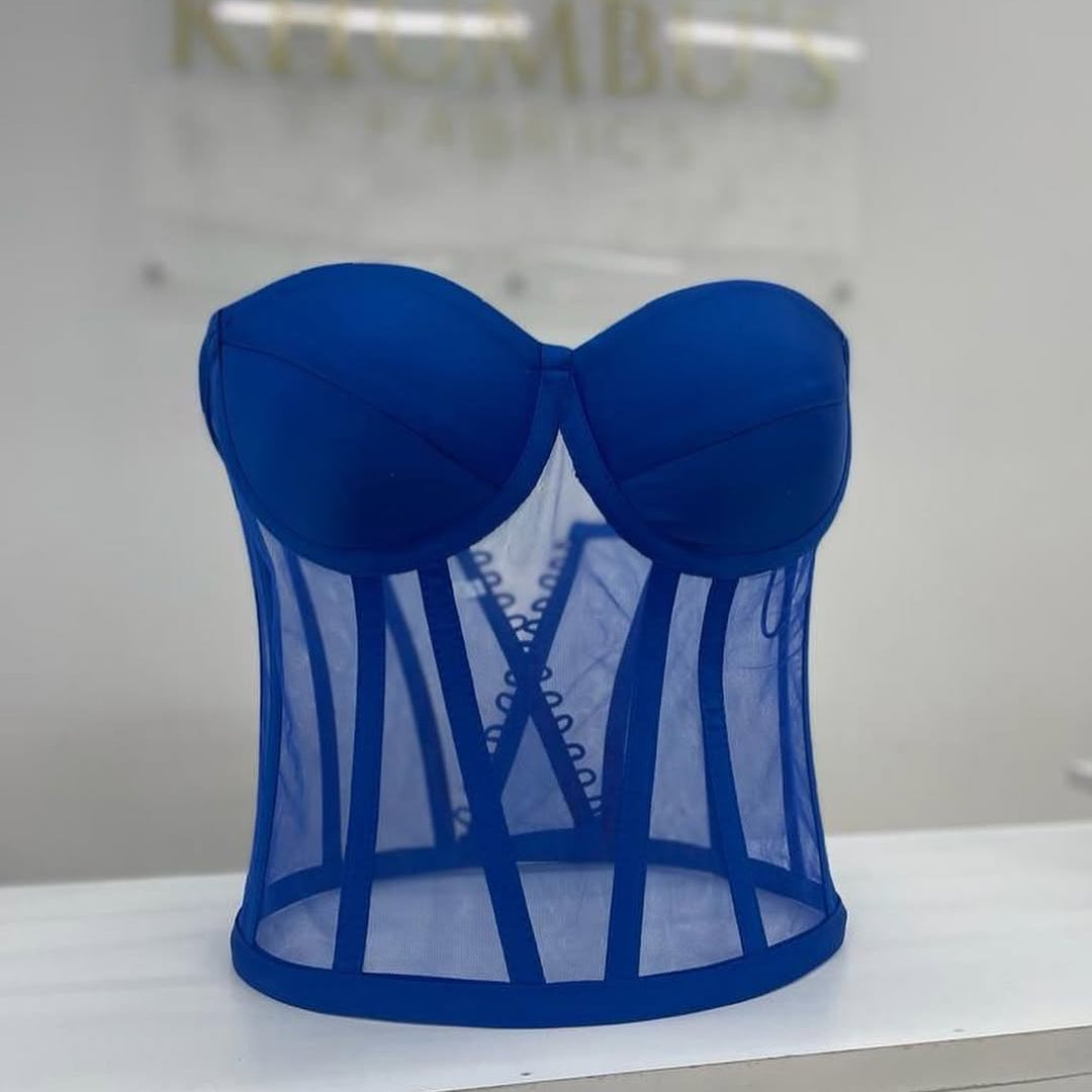 Royal Blue Corset