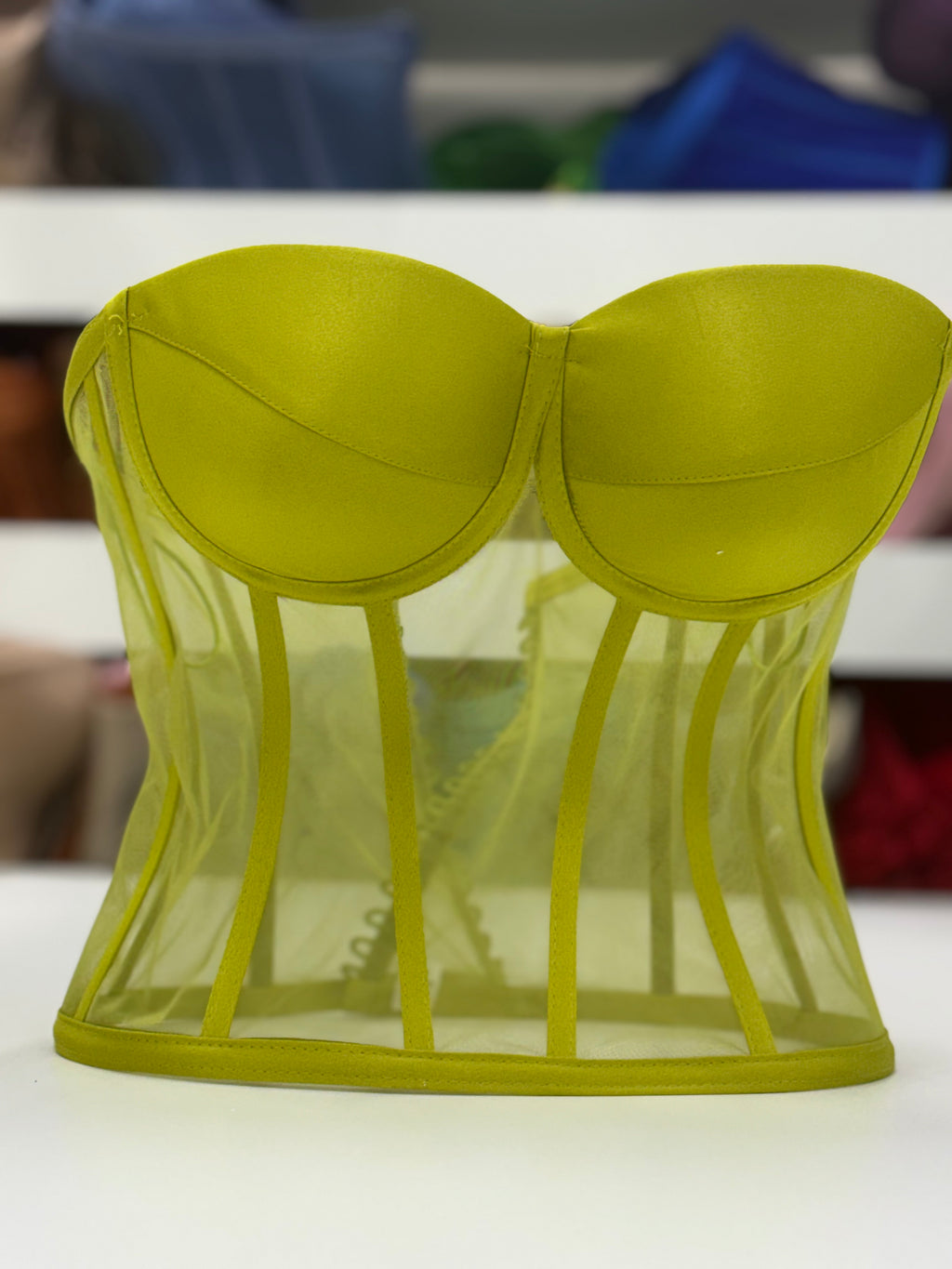 Sheen Green Corset A