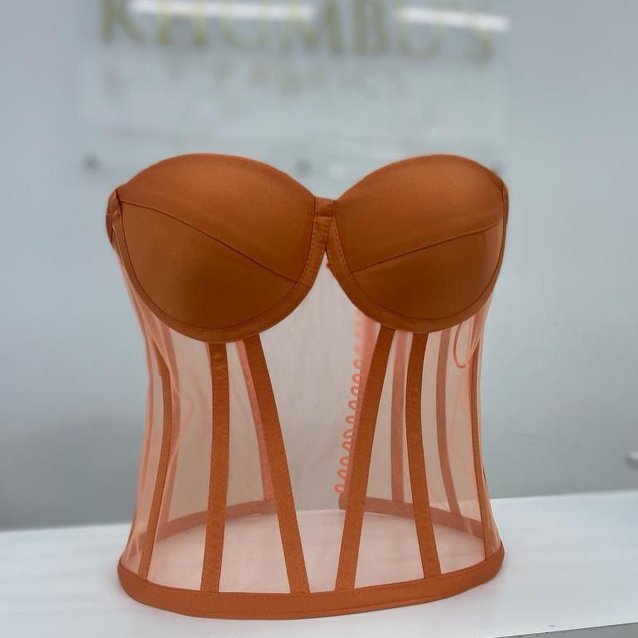 Orange Corset A
