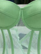 Mint Green Corset A
