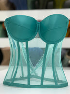 Turquoise Green Corset A