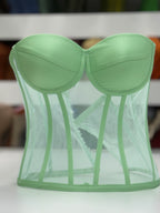 Mint Green Corset A