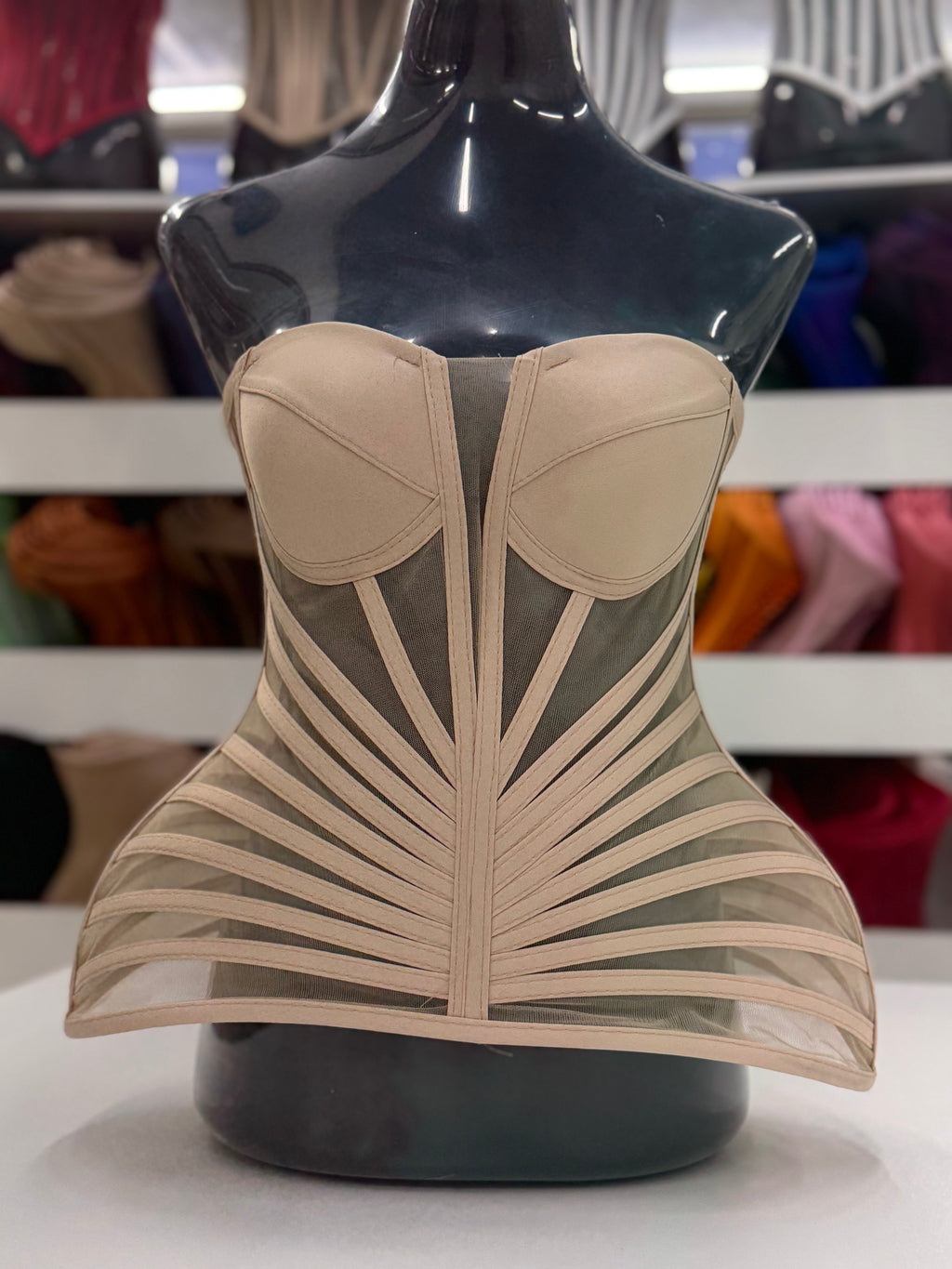 Nude Curvy Corset B