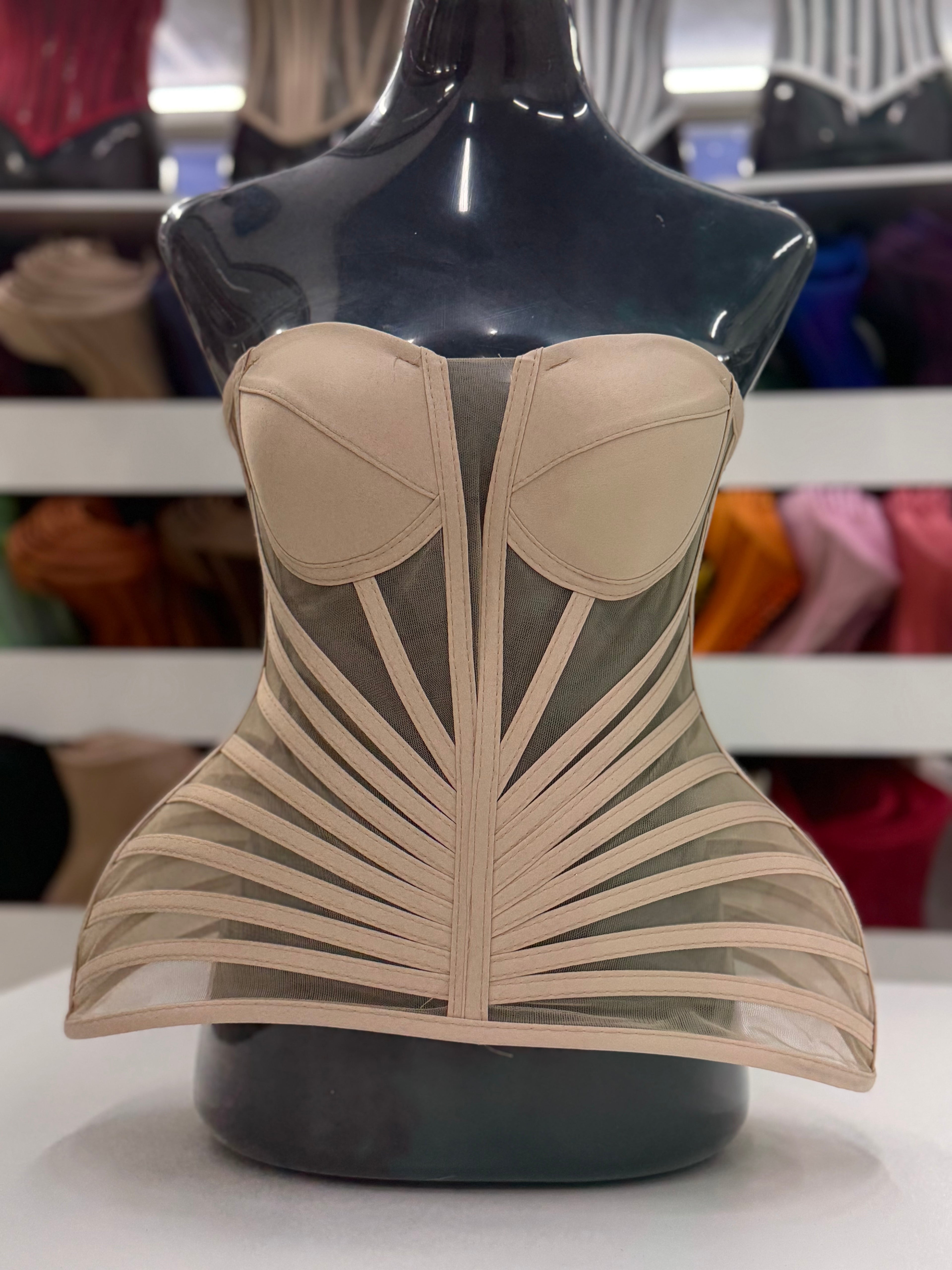 Nude Curvy Corset B