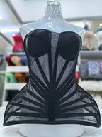 Black Curvy Corset B