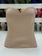 Nude Satin Corset