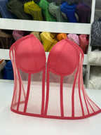 Rose Pink Corset B