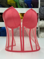 Rose Pink Corset B