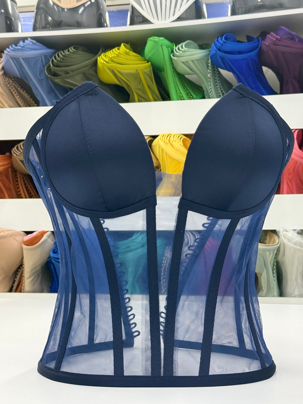 Navy Blue Corset B