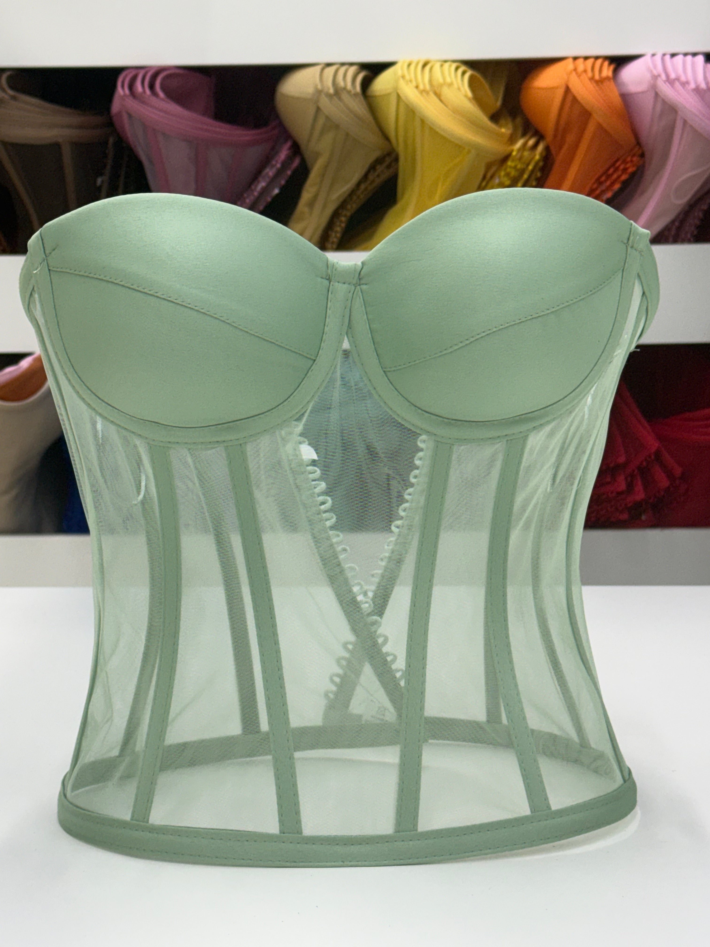 Dusty Green Corset A