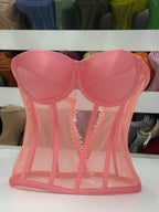 Rose Pink Corset A