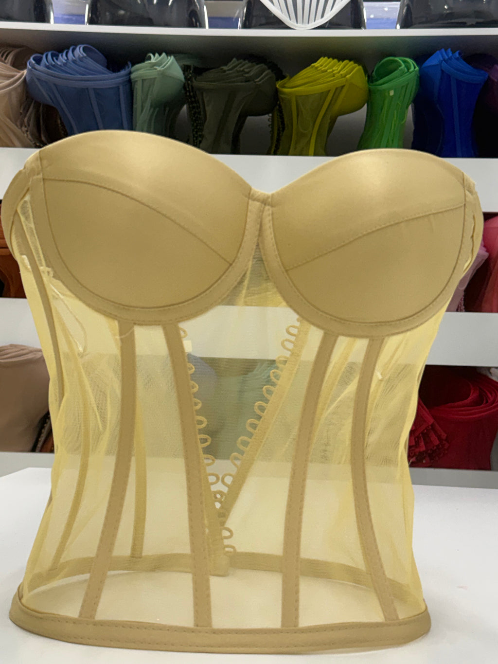 Gold Khakhi Corset A