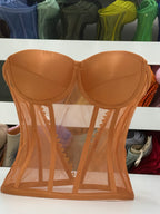 Burnt Orange Corset A