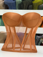 Burnt Orange Corset A