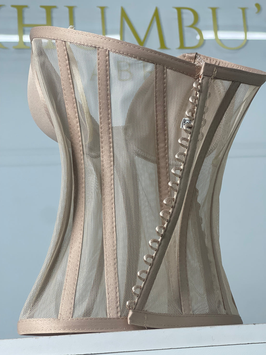Nude Mesh Corset